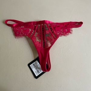 Honey Birdette XXS Molly Red Thong NWT